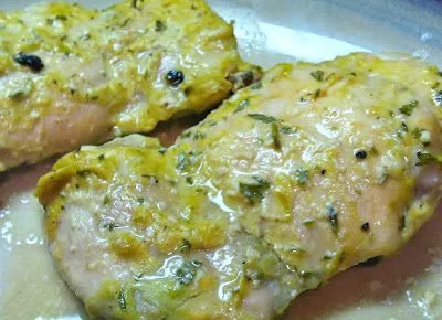 Baked Chicken With Dijon And Lime