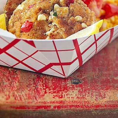 Baked Corn And Crab Cakes