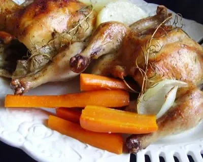 Baked Cornish Game Hens