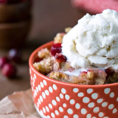 Baked Cranberry Apples Crock Pot