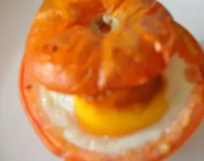 Baked Egg In Tomato