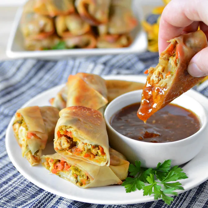 Baked Egg Rolls