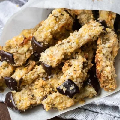 Baked Eggplant Sticks