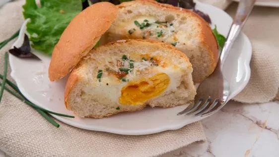 Baked Eggs In Bread Weight Watchers