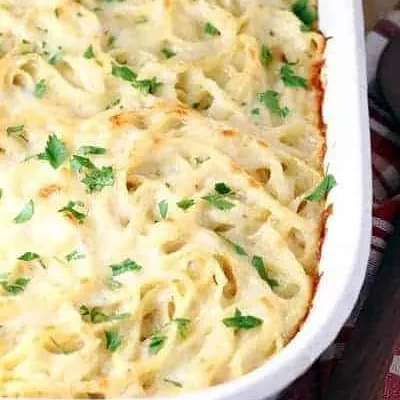 Baked Fettuccine