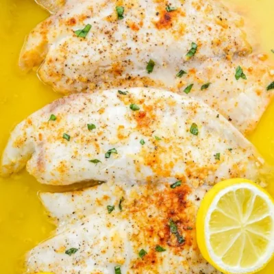 Baked Garlic Lemon Tilapia