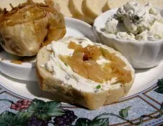 Baked Garlic With French Bread