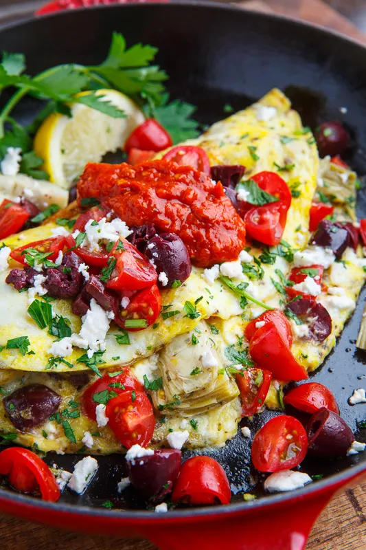 Baked Greek Style Omelette Gluten Free