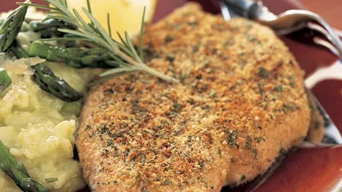 Baked Herb Crusted Chicken Breasts