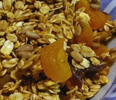 Baked Homemade Granola Lower Fat