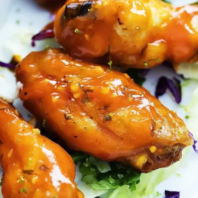 Baked Honey Lime Chicken Wings