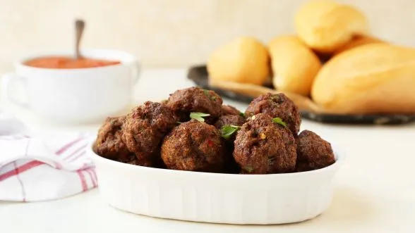 Baked Italian Meatballs