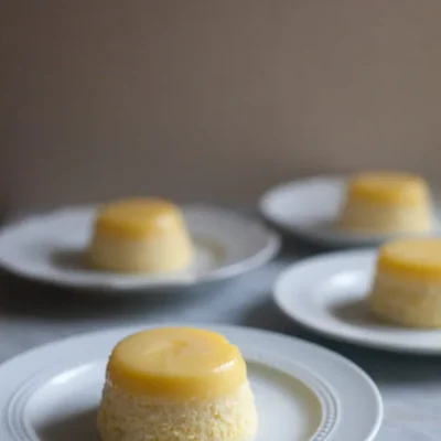 Baked Lemon / Lime Cake Pudding Use Lime