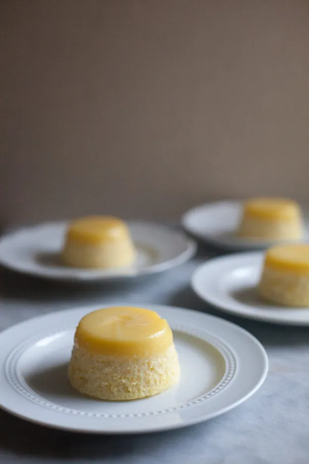 Baked Lemon / Lime Cake Pudding Use Lime