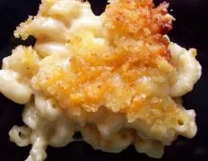 Baked Macaroni With Three Cheeses