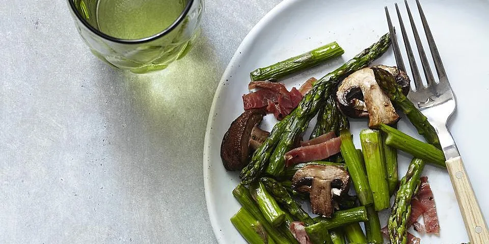 Baked Mushrooms With Prosciutto