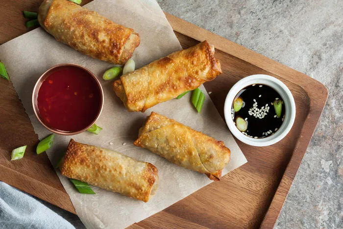 Baked Not Fried Egg Rolls