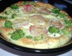 Baked Omelet With Broccoli &Amp; Tomato