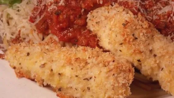 Baked Panko Chicken Parmesan