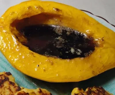 Baked Papaya