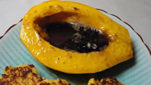 Baked Papaya