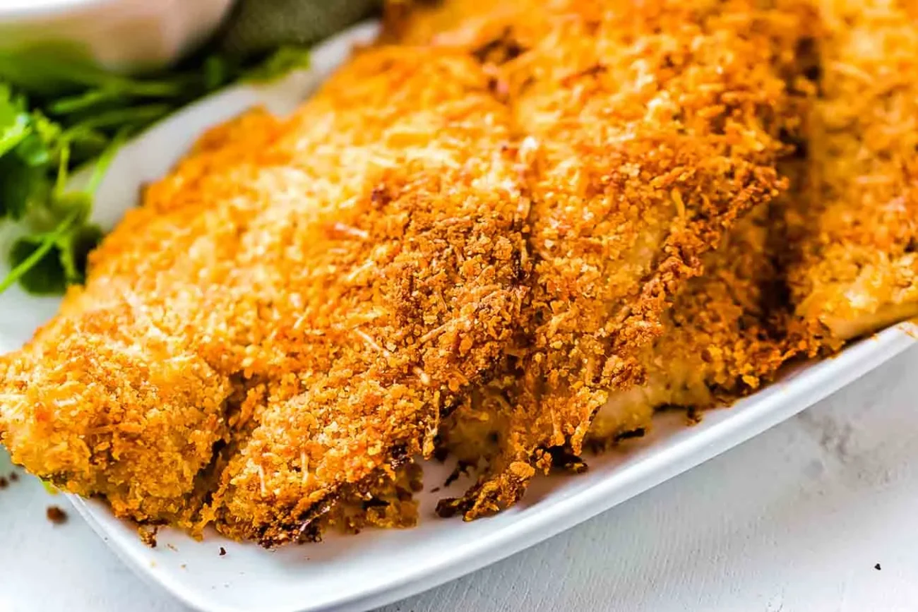 Baked Parmesan Breaded Fish