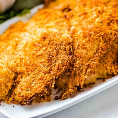 Baked Parmesan Breaded Fish