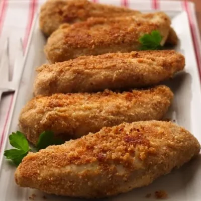 Baked Parmesan Dijon Chicken Breasts