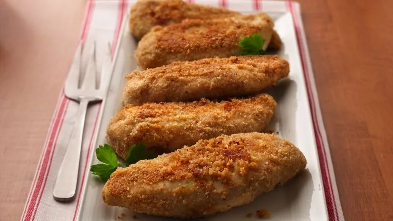 Baked Parmesan Dijon Chicken Breasts