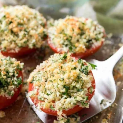 Baked Parmesan Tomatoes