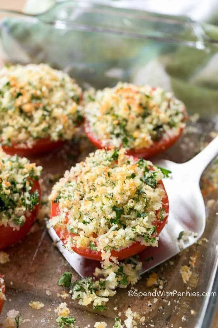 Baked Parmesan Tomatoes