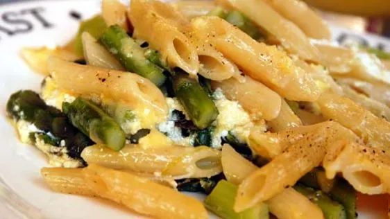 Baked Pasta With Asparagus Pasta Al Forno Con