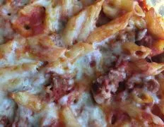 Baked Penne With Italian Sausage