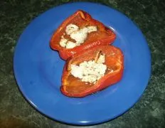 Baked Peppers With Feta Cheese