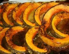 Baked Pumpkin Slices