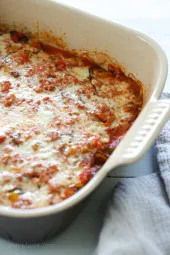 Baked Ratatouille With Havarti Cheese