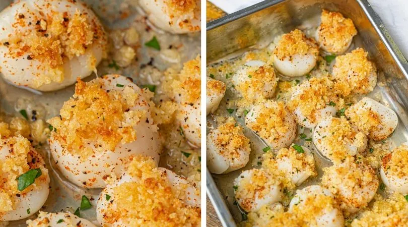 Baked Scallops