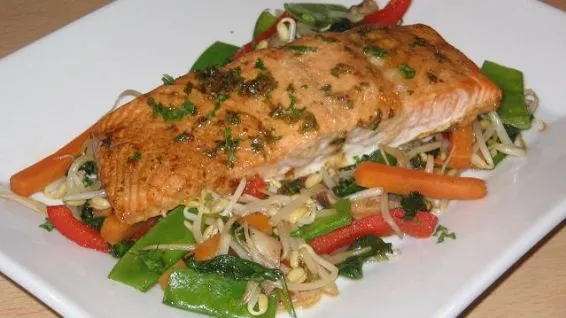 Baked Seasoned Salmon