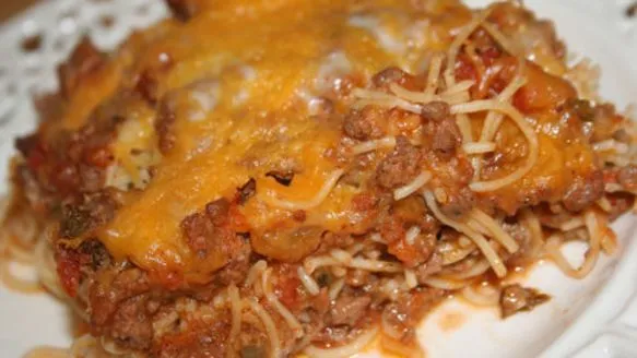 Baked Spaghetti By Paula Deen