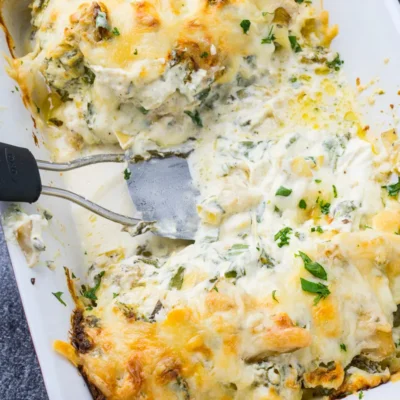 Baked Spinach And Chicken Dip