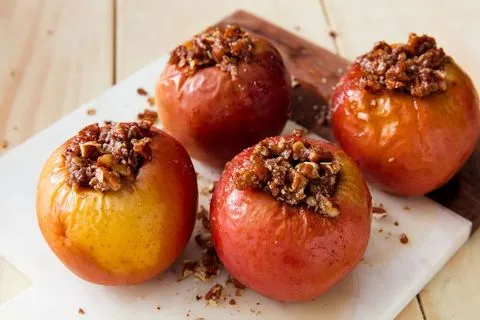 Baked Stuffed Apples With Cinnamon