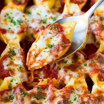 Baked Stuffed Pasta Shells