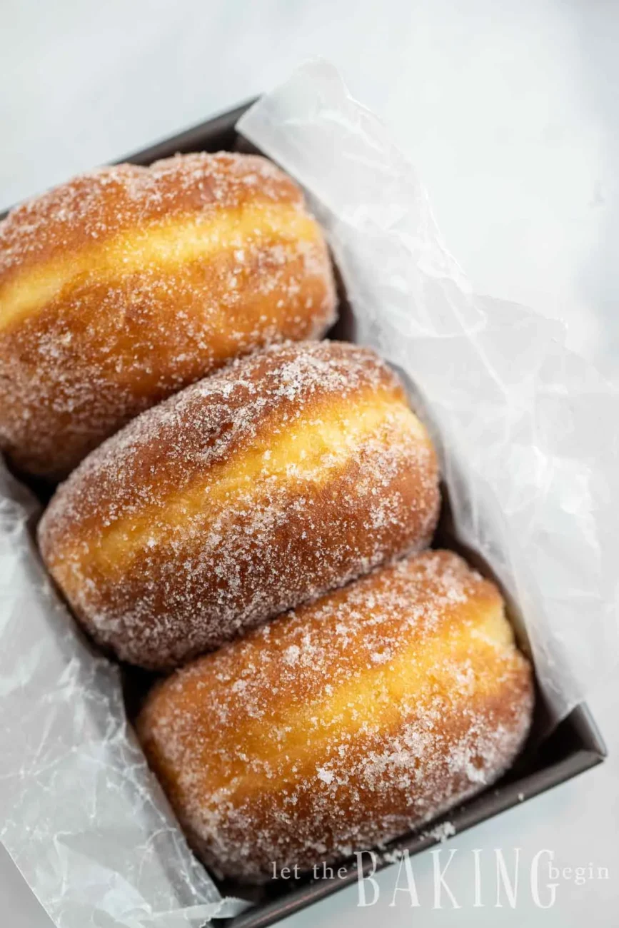 Baked Sugar Doughnuts P