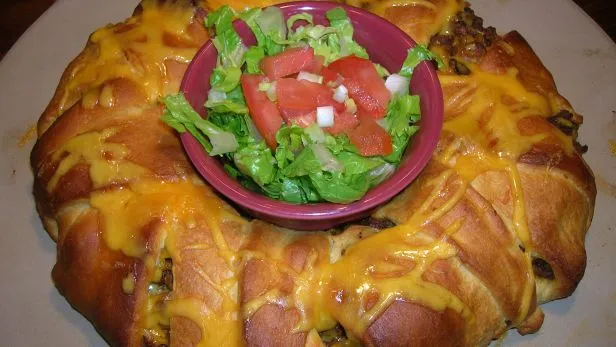 Baked Taco Ring