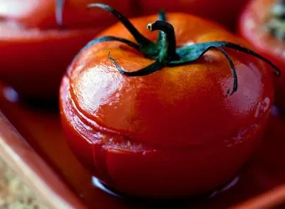 Baked Tomatoes Sicilian Style