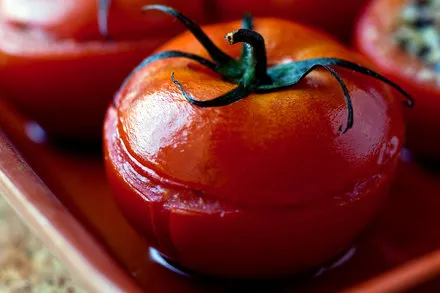 Baked Tomatoes Sicilian Style