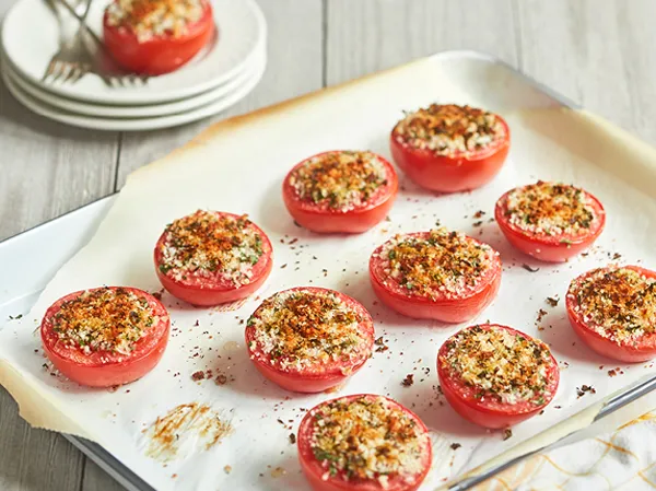 Baked Tomatoes With Garlic Tomatesa La