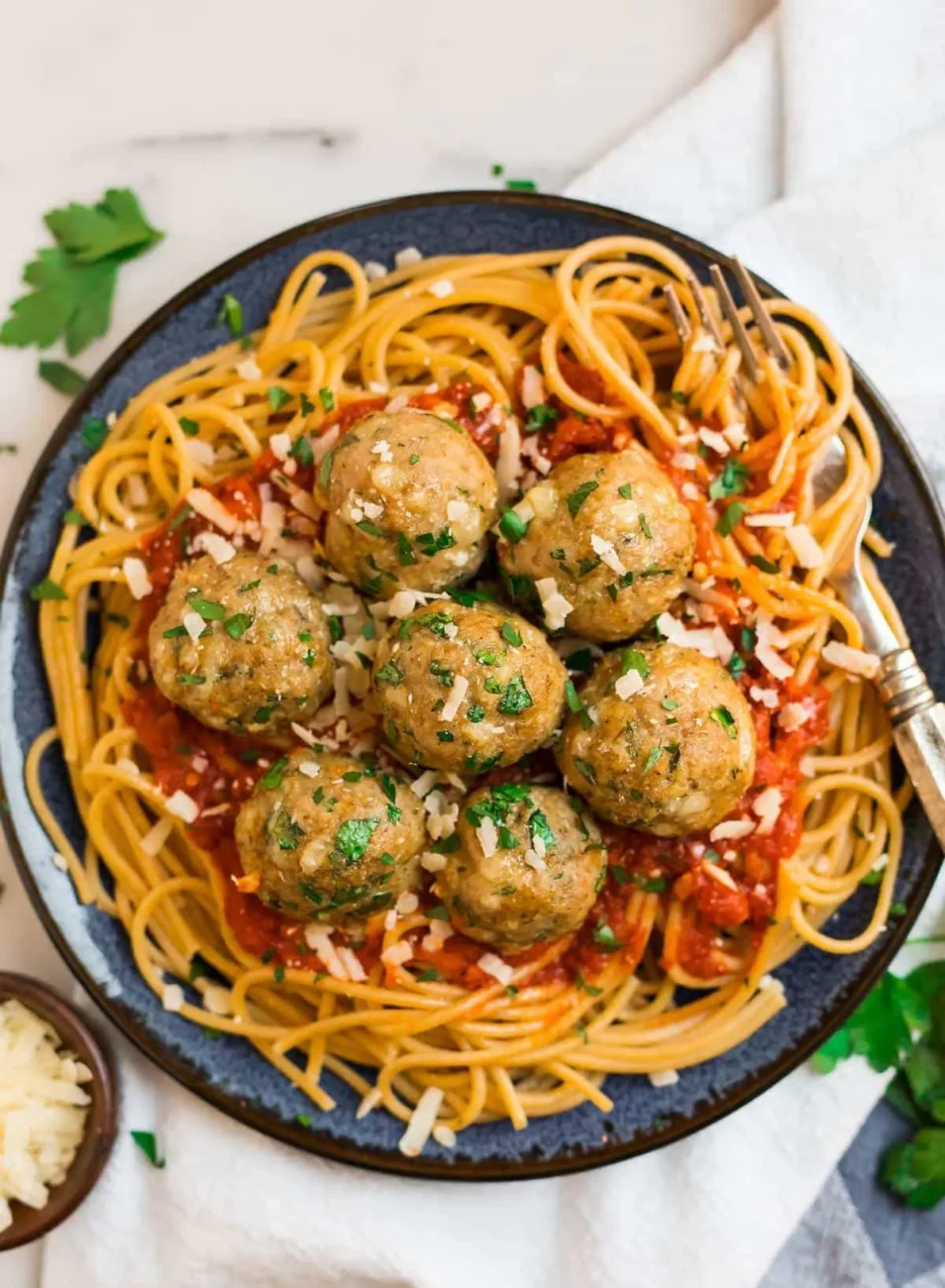 Baked Turkey Meatballs