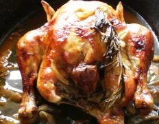 Baked Whole Chicken With Rosemary