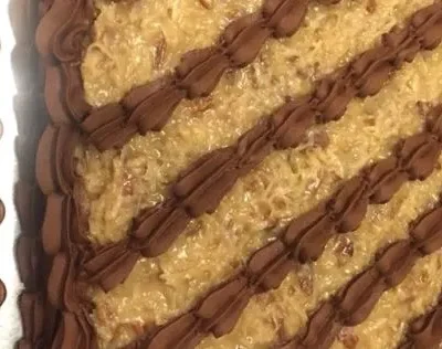 Bakers Original German Sweet Chocolate Cake